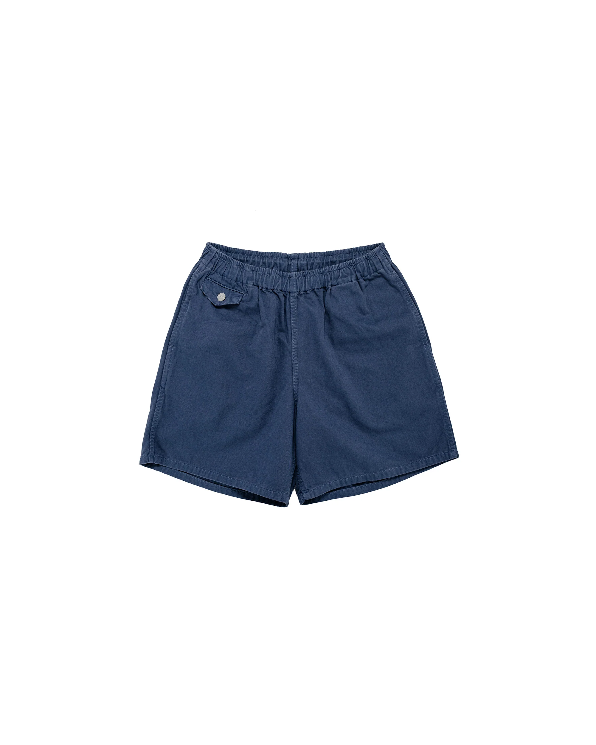 The Real McCoy's MP22015 Cotton Drill Swim Shorts (Over-Dyed) Navy