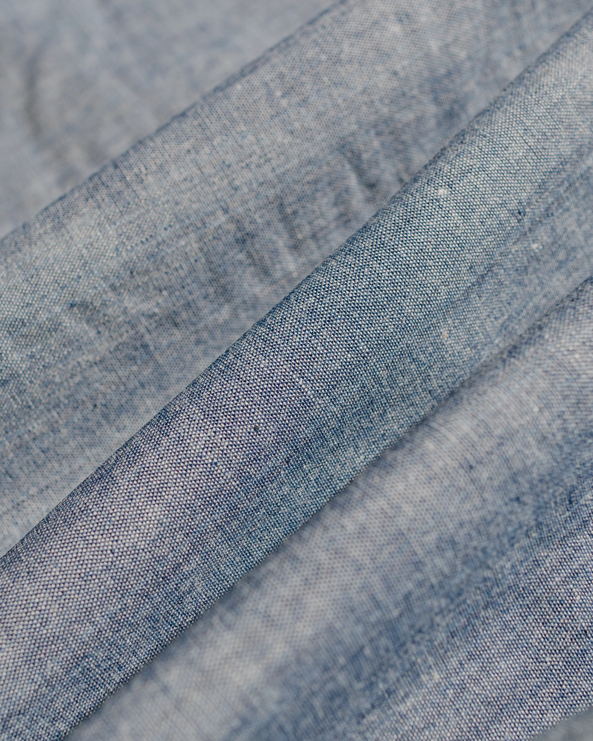 The Real McCoy's MS25003 U.S. Navy Chambray Shirt L/S (Modify) Light Blue - Image 6