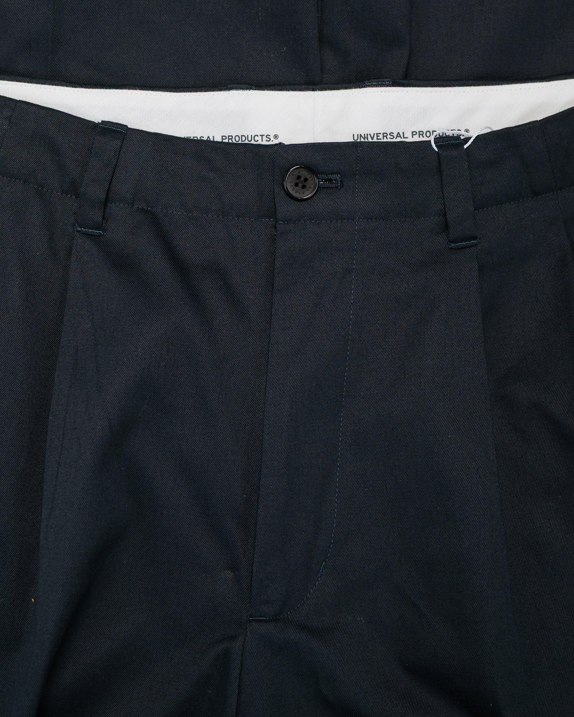 Universal Products 2Tuck Wide Chino Trouser Navy - Image 5