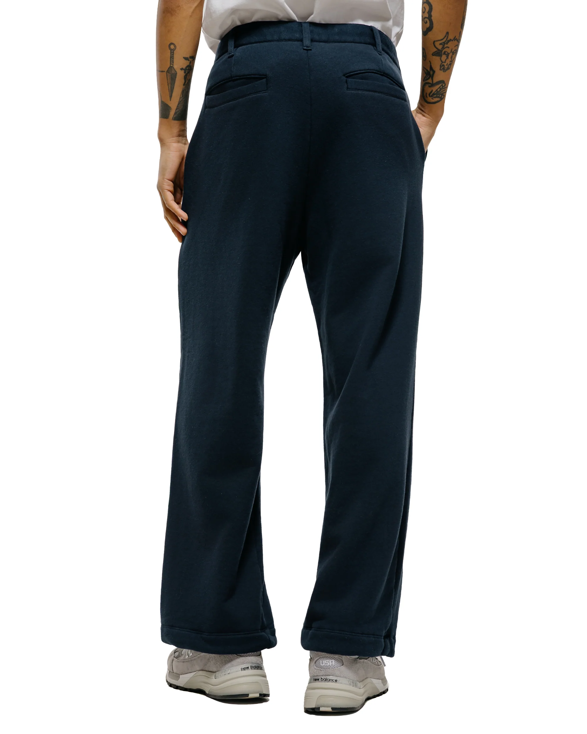 Universal Products Jumberca Sweat Straight Trousers Navy - Image 3