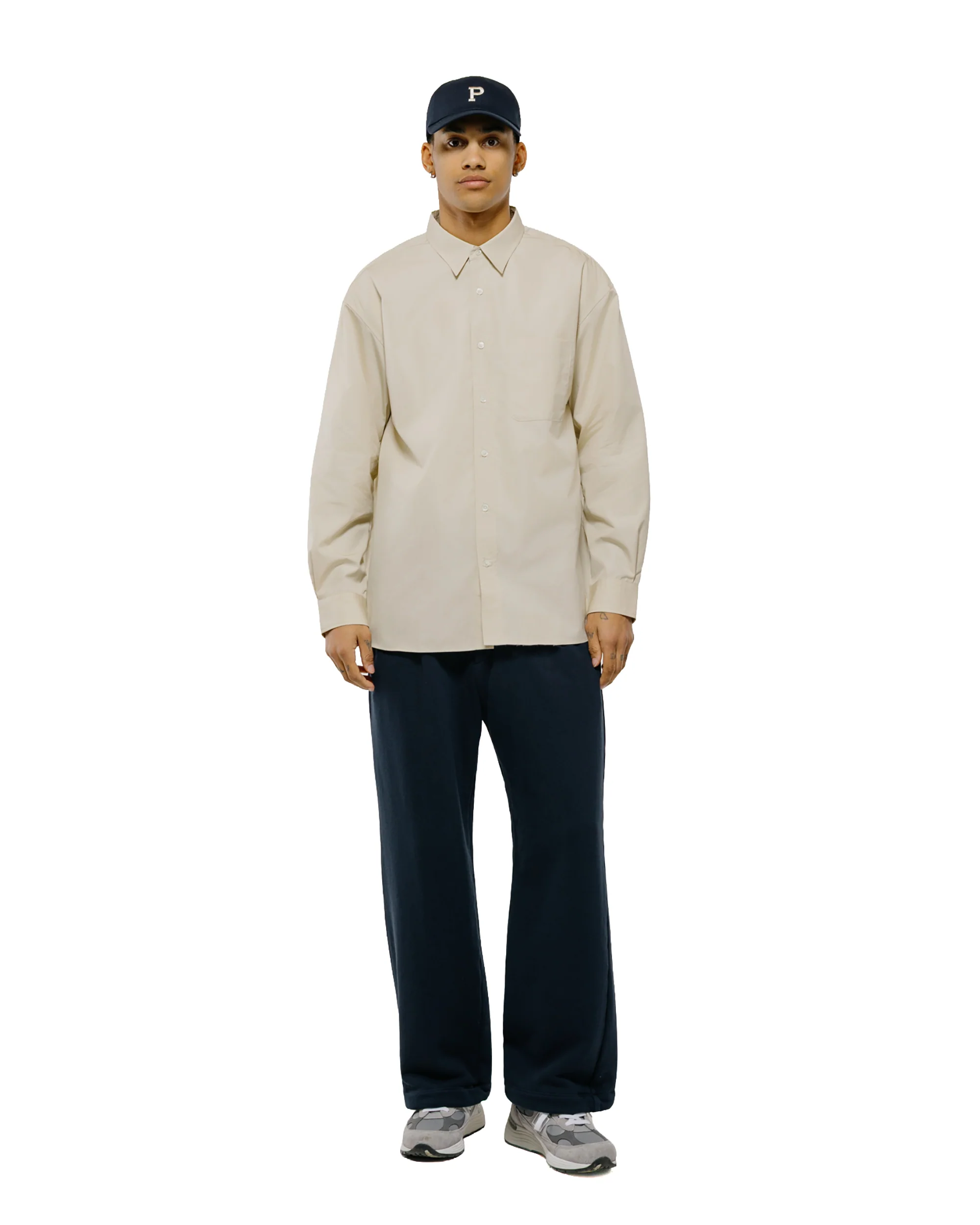 Universal Products Jumberca Sweat Straight Trousers Navy - Image 4