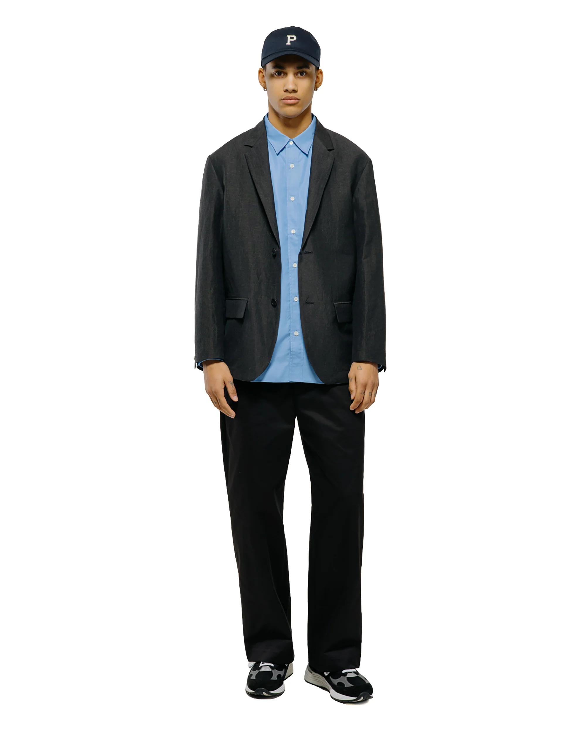 Universal Products L/S Regular Shirts Sax - Image 4