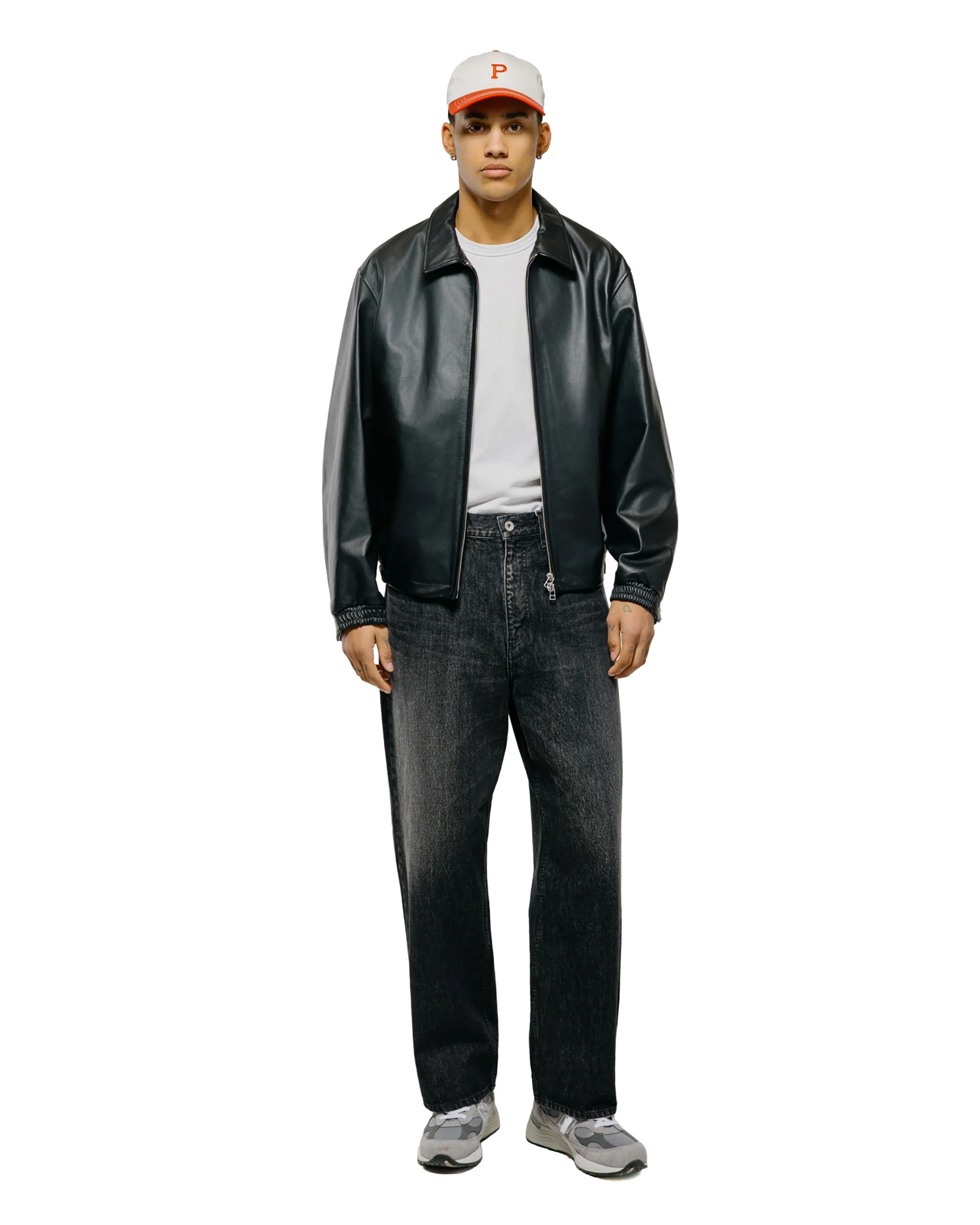 Universal Products Leather Blouson Black - Image 4