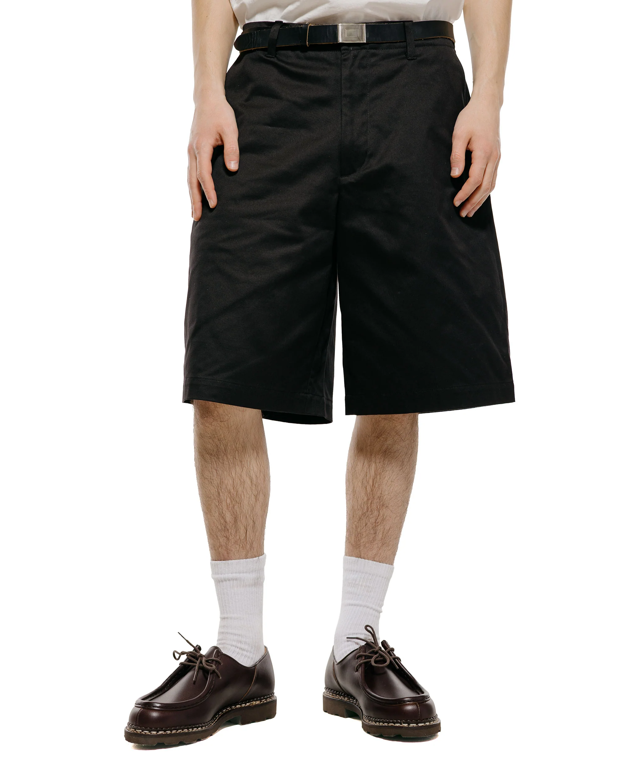 Universal Products No Tuck Chino Shorts Black - Image 2