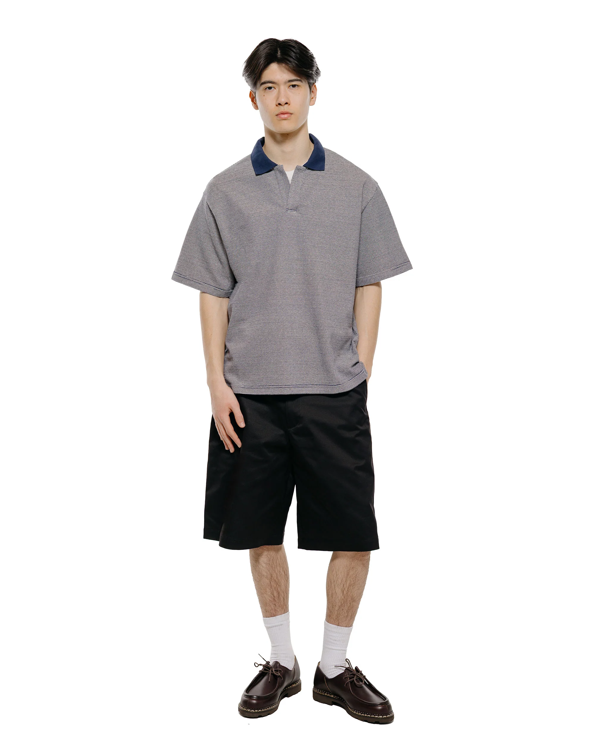Universal Products No Tuck Chino Shorts Black - Image 4