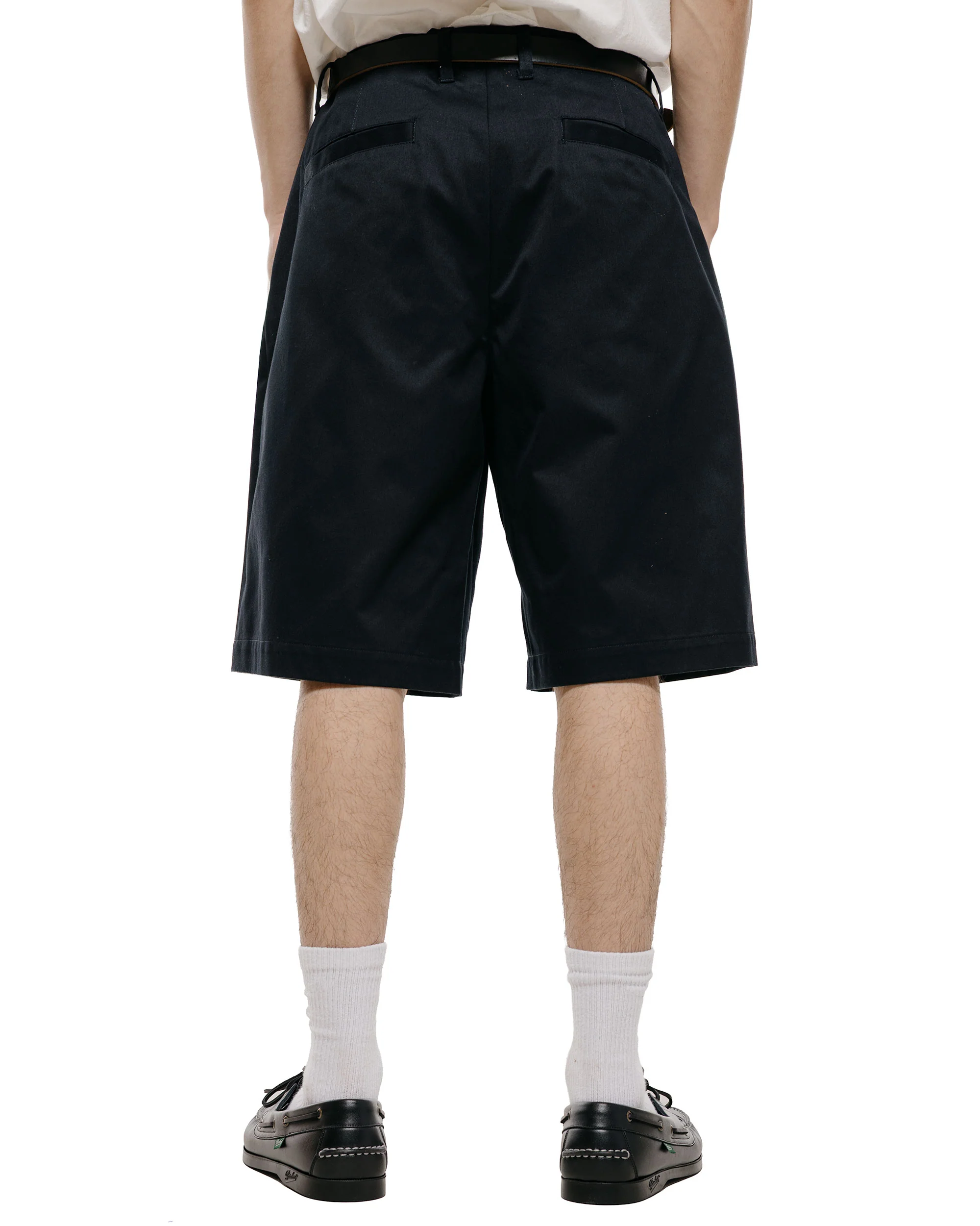 Universal Products No Tuck Chino Shorts Navy - Image 3
