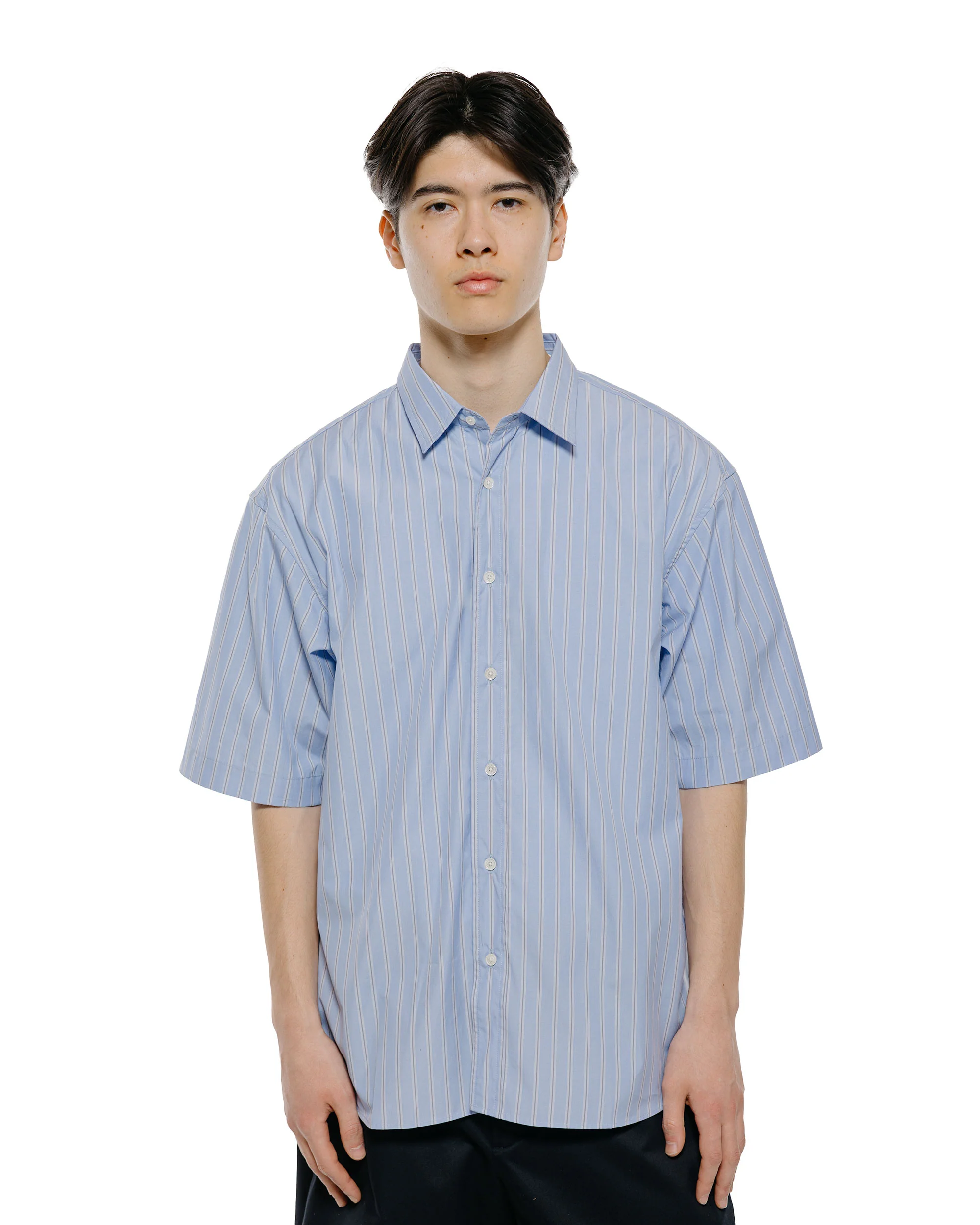 Universal Products S/S Regular Shirts Blue - Image 2