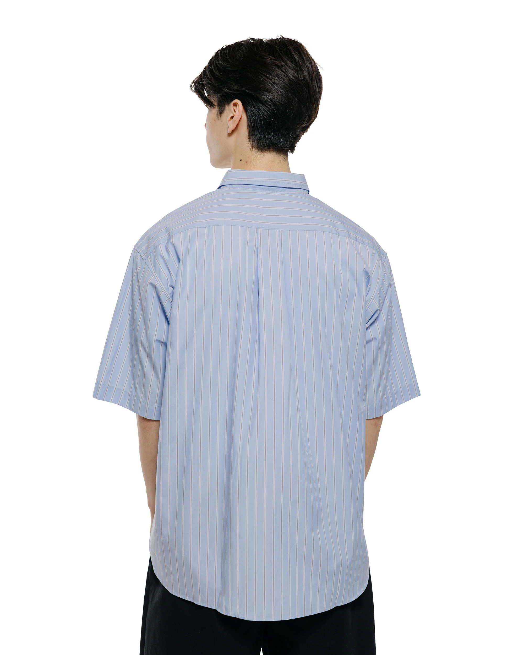 Universal Products S/S Regular Shirts Blue - Image 3