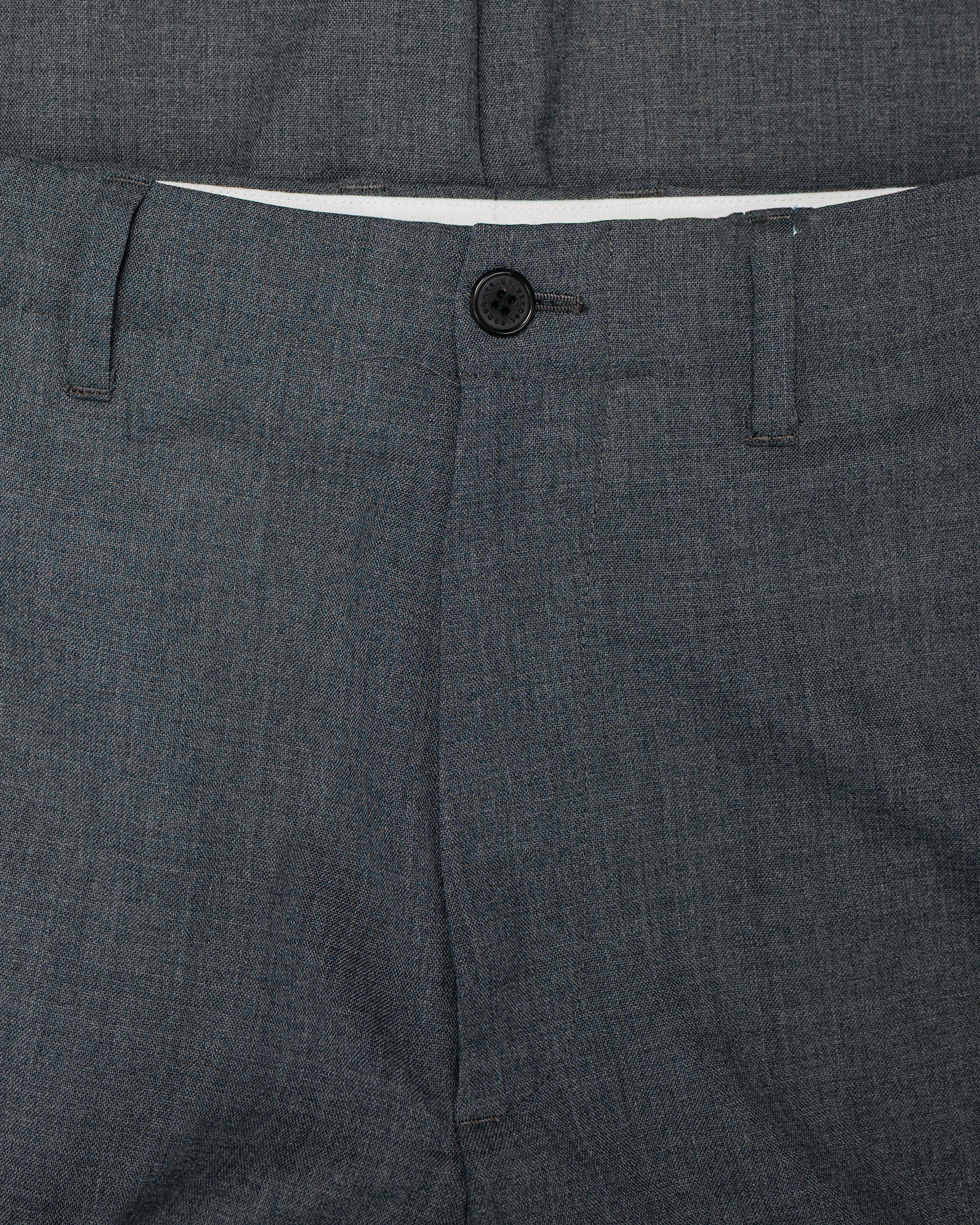 Universal Products Summer Wool Wide Trousers Gray - Image 5