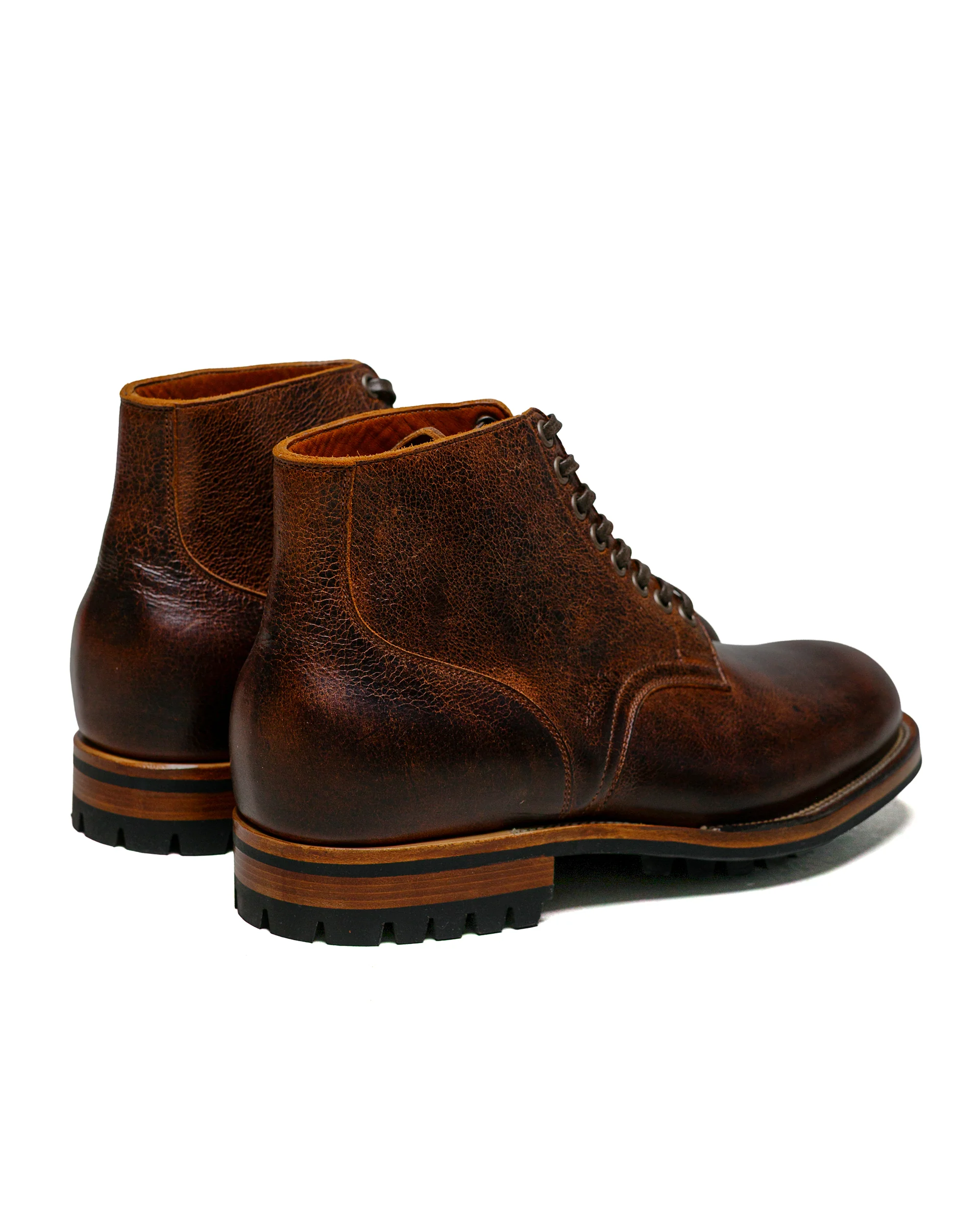 Viberg Service Boot 1035 Whiskey Naked Kudu - Image 3