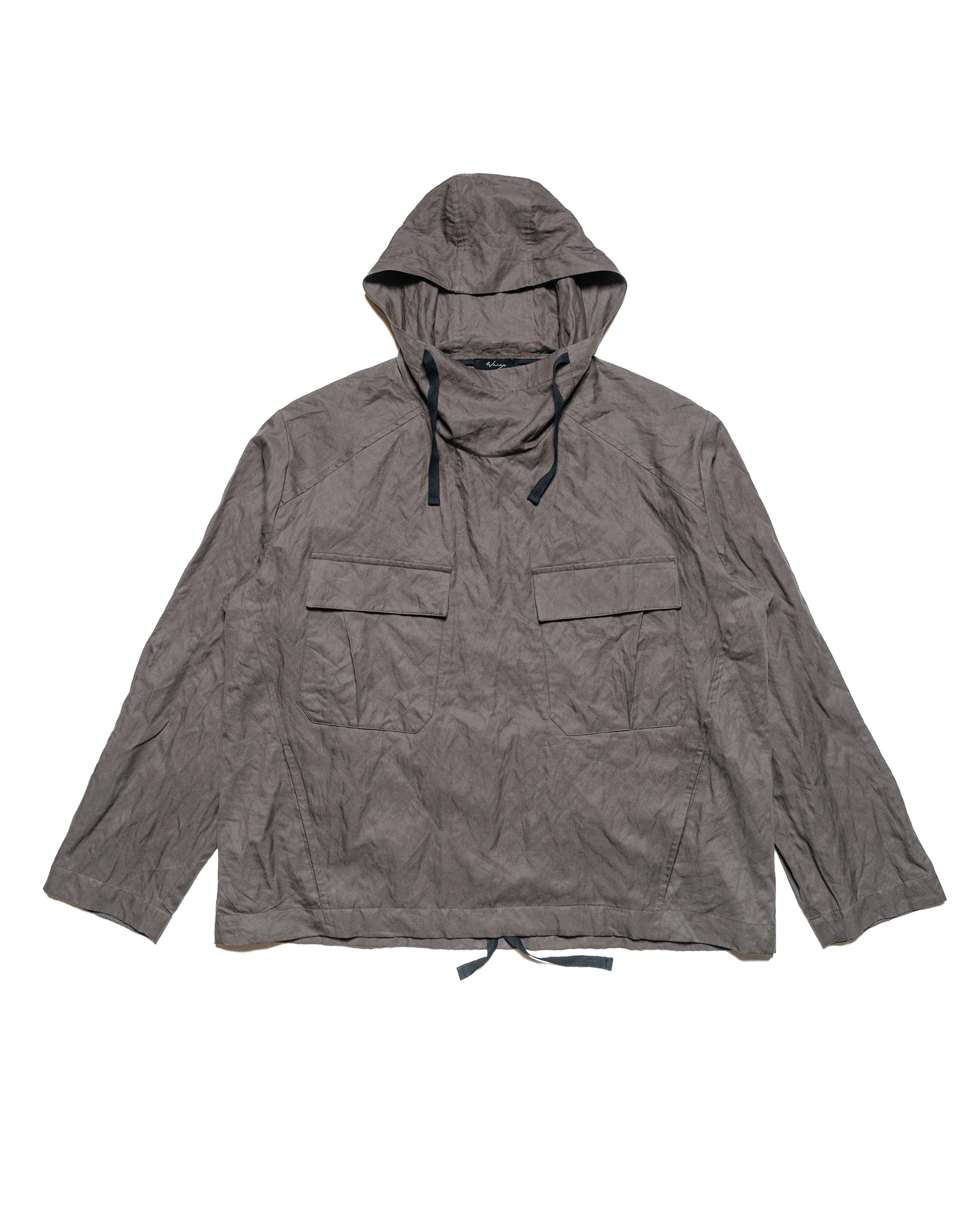 Wanze Army Smock Cotton Metal Kelp Green