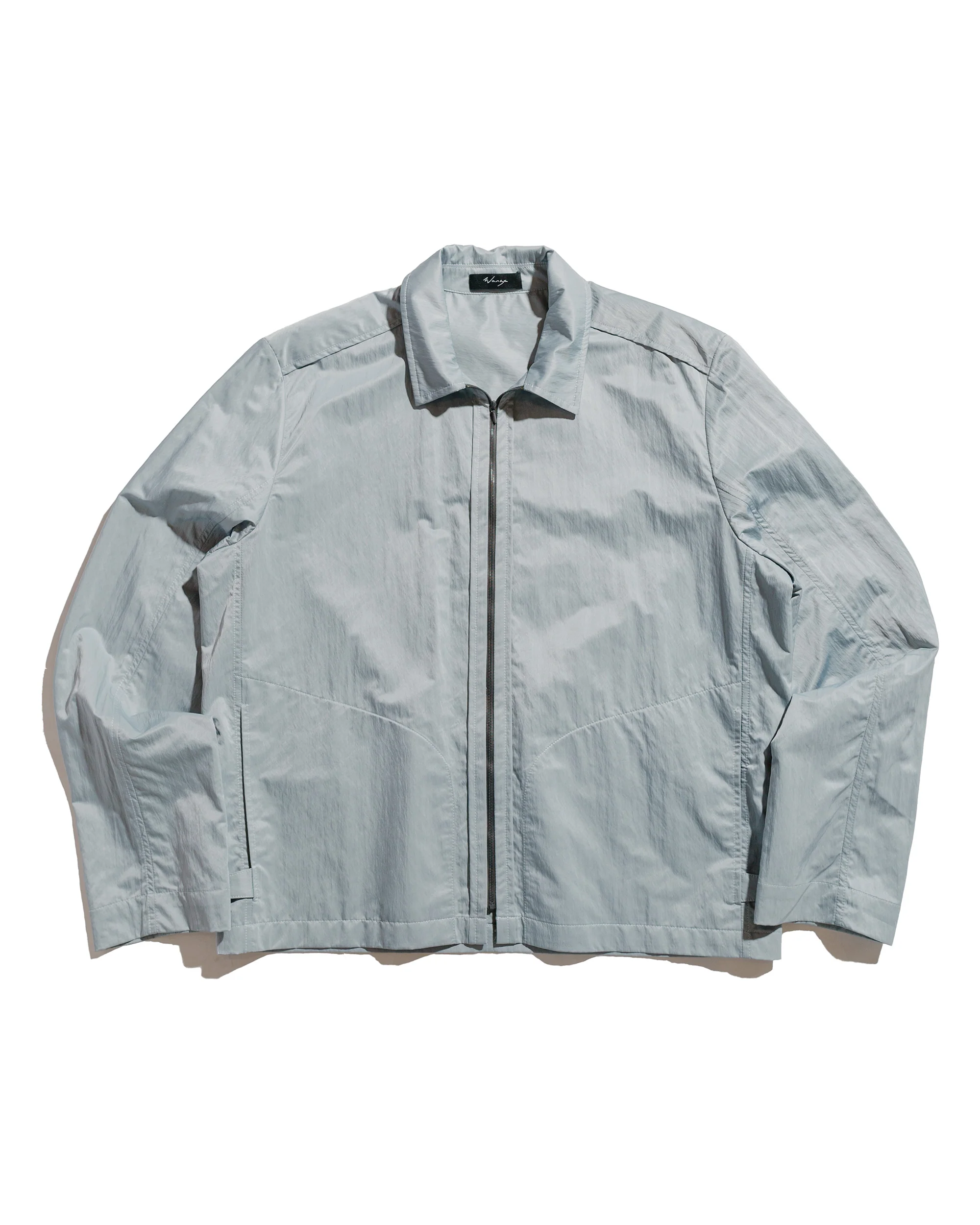 Wanze Zip Blouson Nylon Poly Silver Blue