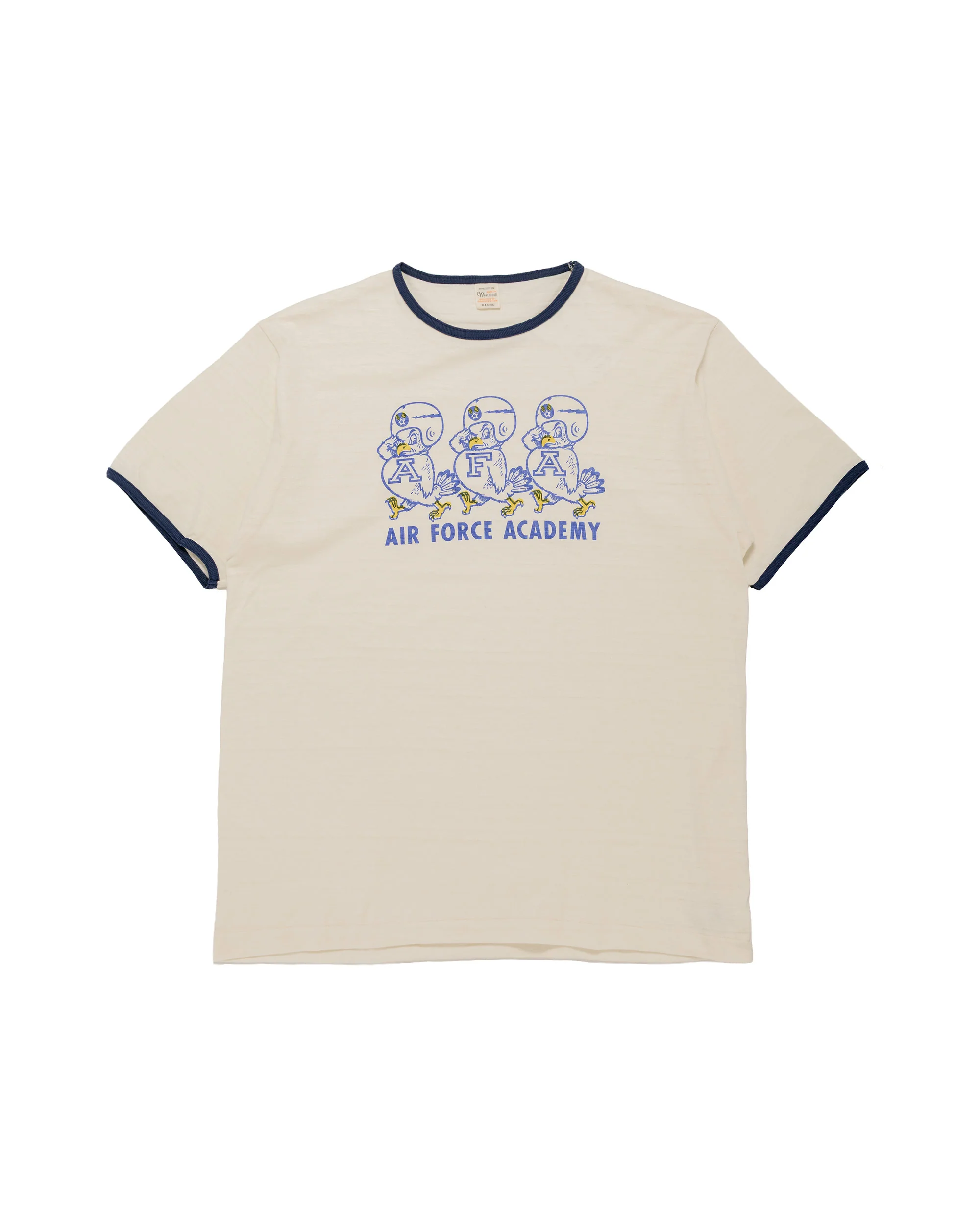 Warehouse Lot. 4059 Ringer T AFA Cream/Navy