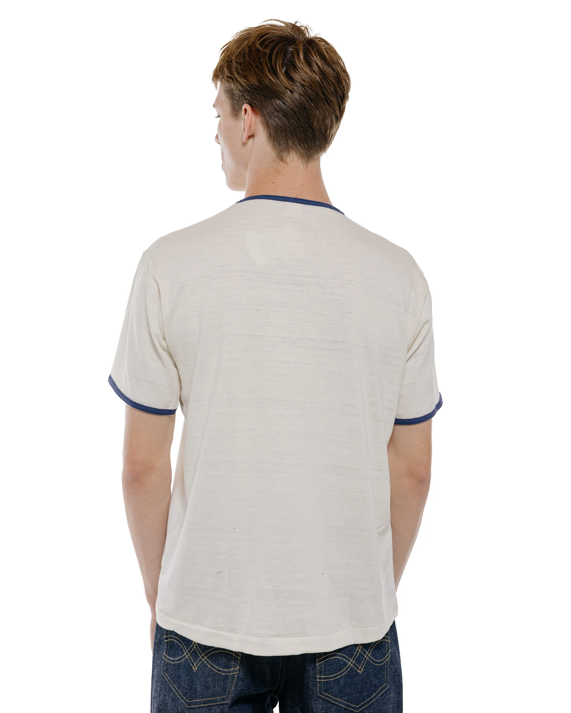 Warehouse Lot. 4059 Ringer T AFA Cream/Navy - Image 4