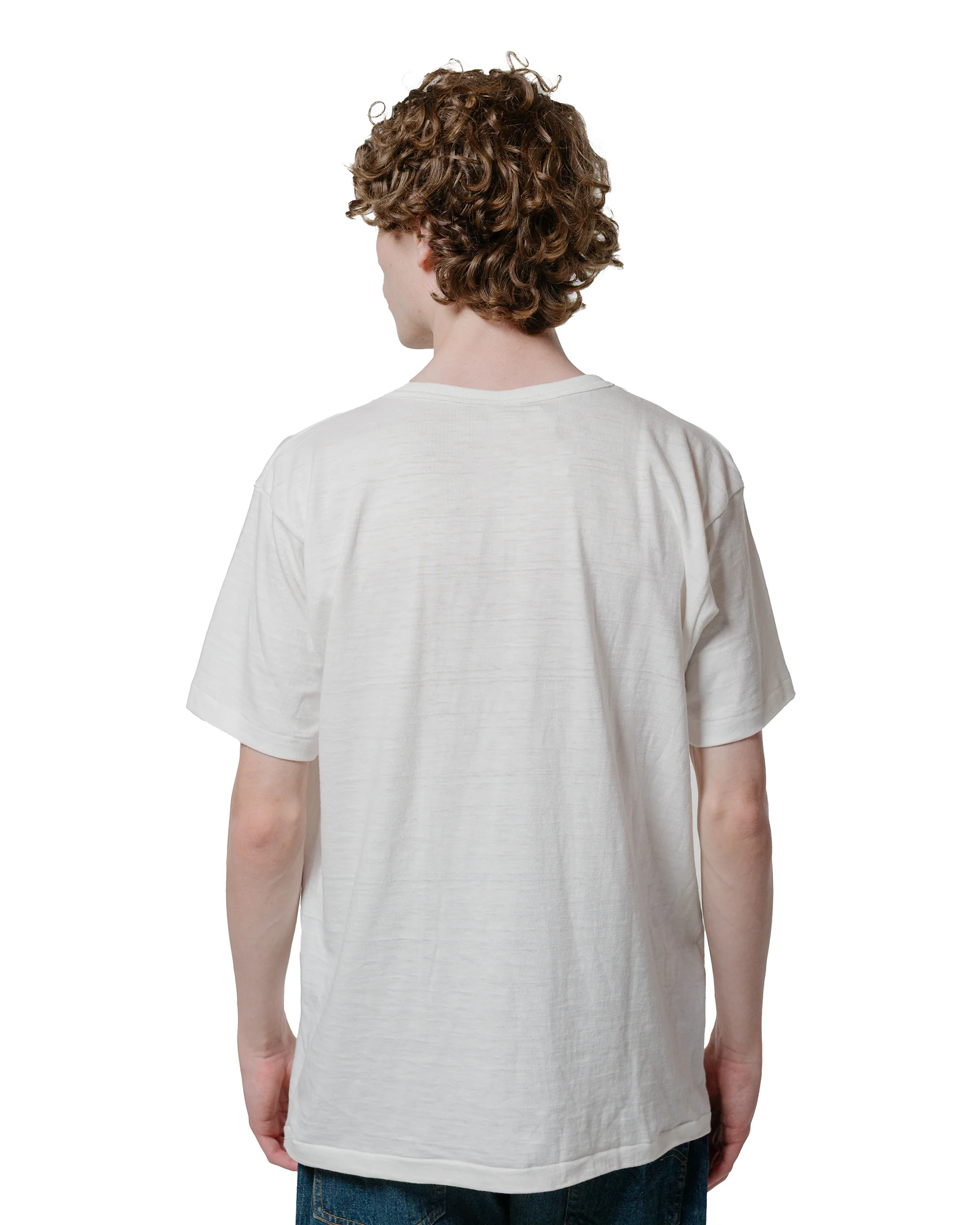 Warehouse Lot. JG-CS06 Hello T-Shirt Off White - Image 3